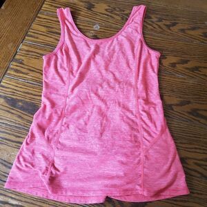 Lululemon Husle pink ruffle back tank